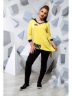 Модний спортивний костюм з тунікою для повних жінок 815869-72